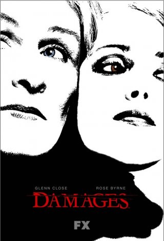 Un poster della stagione 3 di Damages