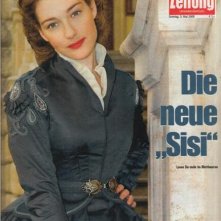 Cristiana Capotondi è 'La nuova Sissi' nella pagina di un magazine tedesco