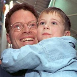 David Rohde con suo figlio