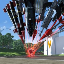 Il criminale pasticcione Gru in una scena di Cattivissimo me