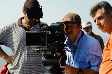 Il regista Alessandro D'Alatri sul set del suo film Sul mare