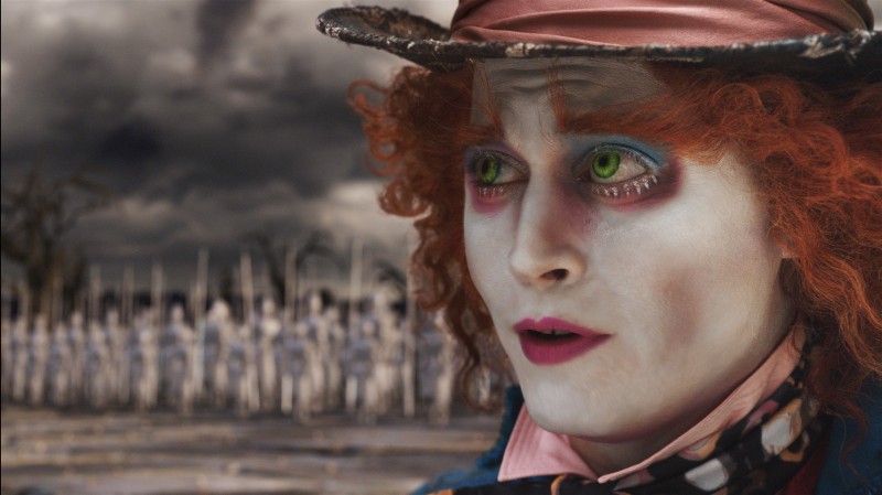 Johnny Depp In Un Immagine Suggestiva Tratta Dal Film Alice In Wonderland Firmato Da Tim Burton 143889