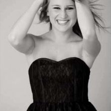 Tiziana Di Marco in uno scatto in bianco e nero