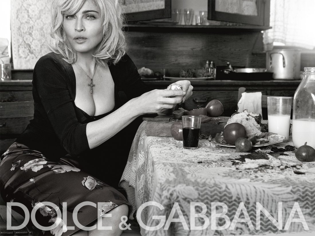 Wallpaper Di Madonna In Una Foto Della Campagna Pubblicitaria Di Dolce E Gabbana 2009 10 143980