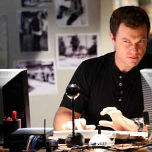 Casey (Adam Baldwin) in una scena dell'episodio Chuck Vs. The Three Words
