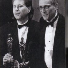 Alan Menken e Howard Ashman ricevono gli Oscar per le musiche de La sirenetta