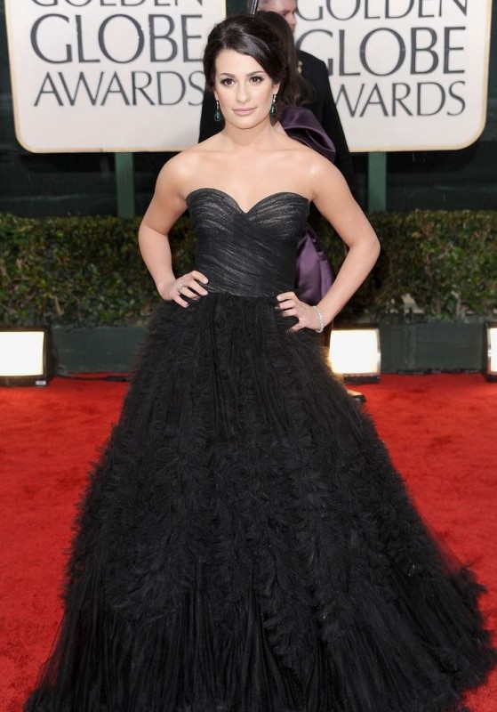 Lea Michele Protagonista Di Glee Sul Tappeto Rosso Dei 67 Golden Globes 2010 144069