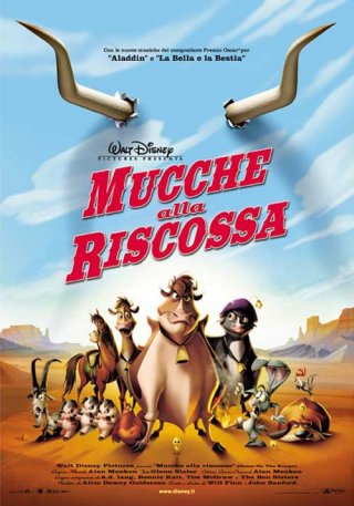 Locandina italiana del film d'animazione Mucche alla riscossa ( 2004 )