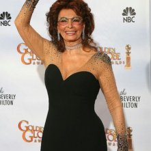 Sophia Loren Ai Golden Globes 2010 Per Consegnare Il Premio Come Miglior Film Straniero 144133