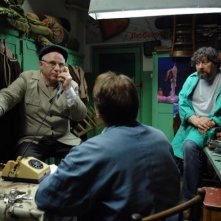 Valeriy Barinov, Dmitri Nazarov e Aleksei Guskov in una scena del film Il concerto