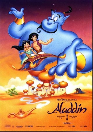 Locandina del film d\'animazione Aladdin (1992)