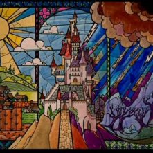 Una bella scena del film d'animazione La bella e la bestia