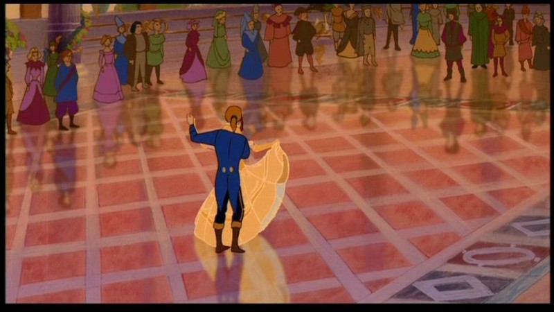 Il Principe E Belle In Una Scena Del Film D Animazione La Bella E La Bestia 144315