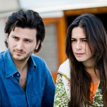 Daniele Savoca e Diane Fleri nella fiction Gli ultimi del Paradiso