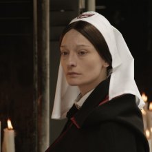 Elina Löwensohn in una scena di Lourdes