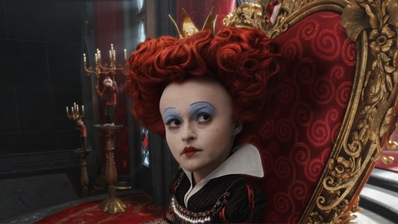 Helena Bonham Carter E La Terribile Regina Nel Film Alice In Wonderland Diretto Da Tim Burton 144489