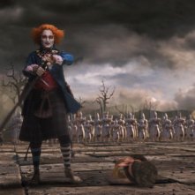 Johnny Depp In Una Sequenza Da Horror Per Alice In Wonderland Diretto Da Tim Burton 144492