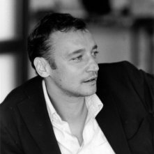 Un ritratto in bianco e nero di Fabio Balasso.