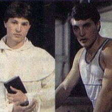 Christian Fassetta in 'Benvenuto tra noi', episodio del telefilm 'Sapore di gloria', nel ruolo di giovane frate e sportivo.