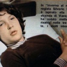 Christian Fassetta in una scena del film tv Un inverno al mare (1982)