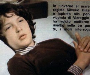 Christian Fassetta in una scena del film tv Un inverno al mare (1982)