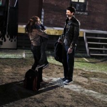 Bethany Joy Galeotti, Jackson Brundage e James Lafferty nell'episodio Some Roads Lead Nowhere