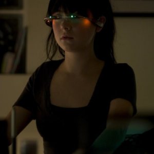 Alessandra Toressani in una scena del pilot della serie 'Caprica'