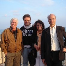 Barbato De Stefano con Ninetto Davoli nel 2004