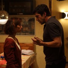 Teresa Saponangelo e Pierfrancesco Favino in una scena del film Cosa voglio di più diretto da Silvio Soldini