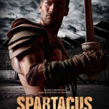 Un poster della serie Spartacus: Blood and Sand
