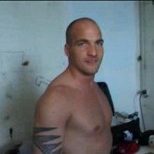 Denis Dallan nel backstage del calendario Dieux du Stade