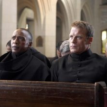Human Target: Mark Valley in un momento dell'episodio Sanctuary
