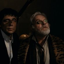 Benicio Del Toro e Anthony Hopkins insieme nel film The Wolf Man