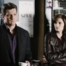 Castle: Nathan Fillion e Stana Katic in una scena dell'episodio Sucker Punch