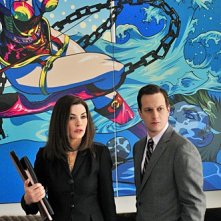 Julianna Margulies e Josh Charles nell'episodio Bad di The Good Wife