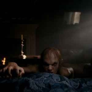 Un'immagine terrificante dal film The Wolf Man