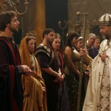 Alessandro Preziosi e Andrea Giordana nel film TV su Sant'Agostino