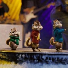 Alvin, Theodore e Simon sono i tre simpatici protagonisti del film Alvin Superstar 2