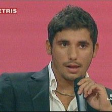 Ferdi Berisa durante una puntata di Tetris su La7