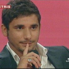 Ferdi Berisa intervistato durante una puntata di Tetris