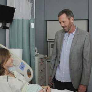 Hugh Laurie in una scena di Remorse, dalla sesta stagione di Dr. House: Medical Division