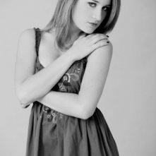 Un ritratto in bianco e nero di Tiziana Di Marco (ph. Mafalda)