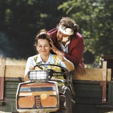 Miki Manojlovic e Kosanka Djekic in una scena del film Promettilo!