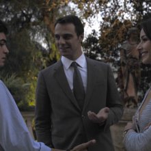 Riccardo Scamarcio, Alessandro Preziosi e Nicole Grimaudo in una scena di Mine vaganti