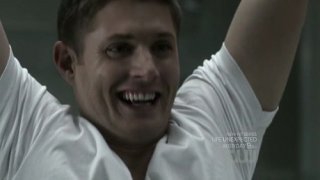 Supernatural: Jensen Ackles in una scena dell'episodio Sam, Interrupted