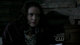 Supernatural: Sarah Drew in una scena dell'episodio Swap Meat