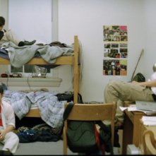 Un'immagine di Ezra Miller e degli altri protagonisti del film Afterschool