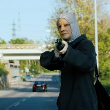 Andreas Lust in una scena del film Der Räuber in concorso a Berlino 2010