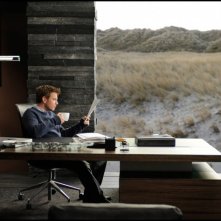 Ewan McGregor in una scena del thriller L'uomo nell'ombra di Roman Polanski