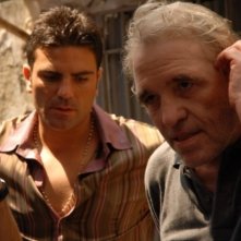 Salvatore Ruocco insieme ad Abel Ferrara sul set di Napoli Napoli Napoli